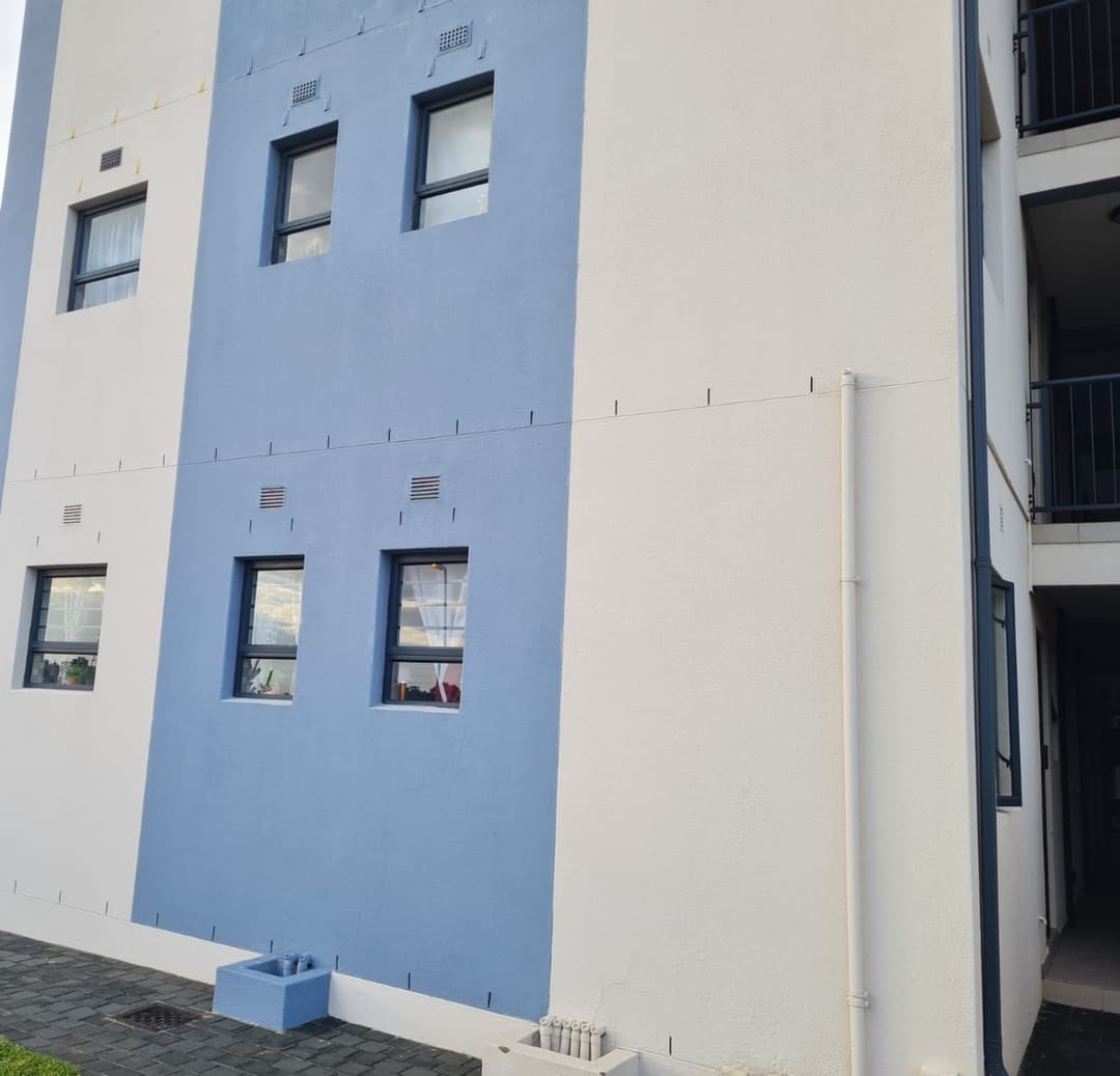 Open vents on an apartment block, no covers fitted