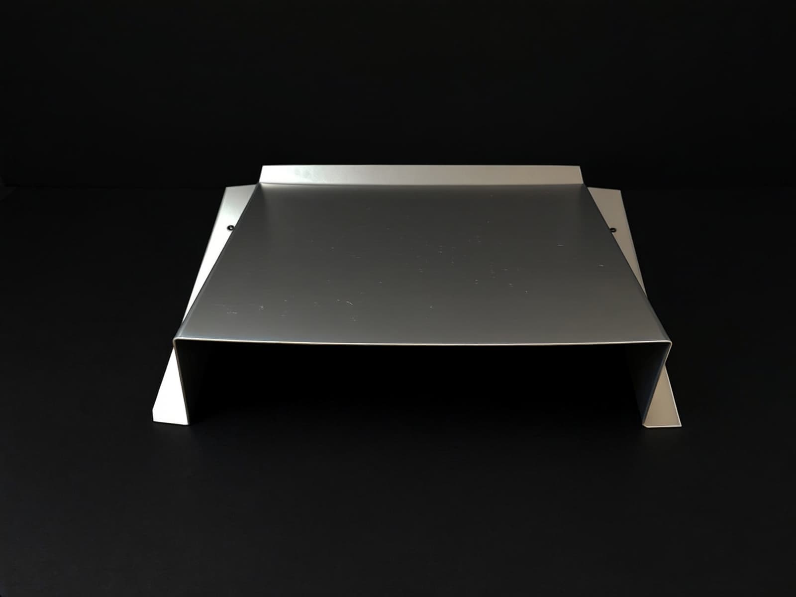 Galvanised steel vent cover, view 1