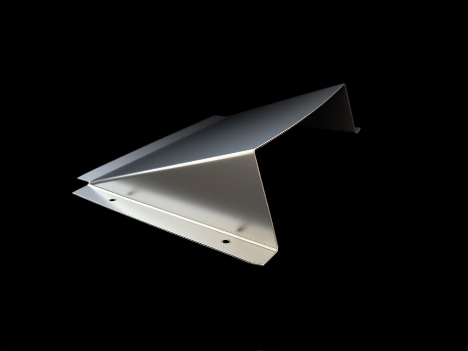 Galvanised steel vent cover, view 4